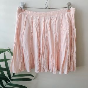 Pretty pink Skirt with little ruffley parts
